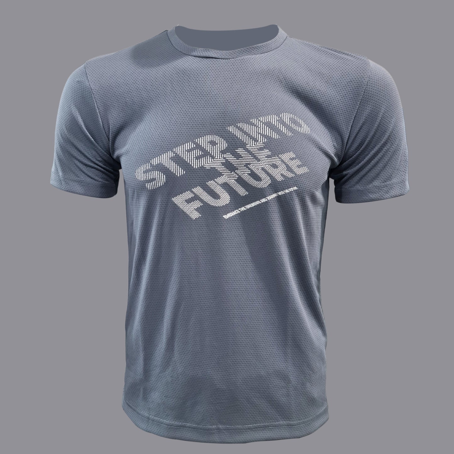 AVIVA Men Minimalist Round Neck Short Sleeve Tee (91-8079)