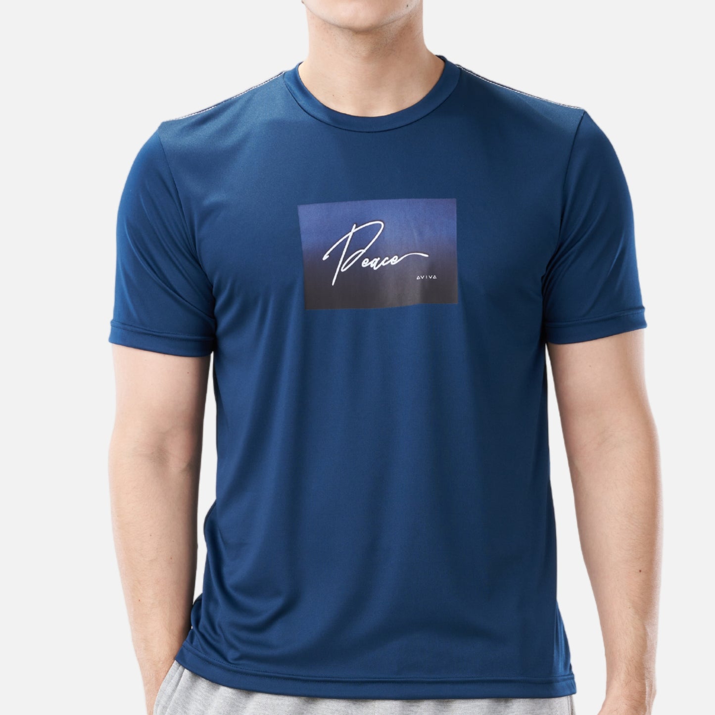 AVIVA Men's Graphic Short Sleeve Tee (91-8048)