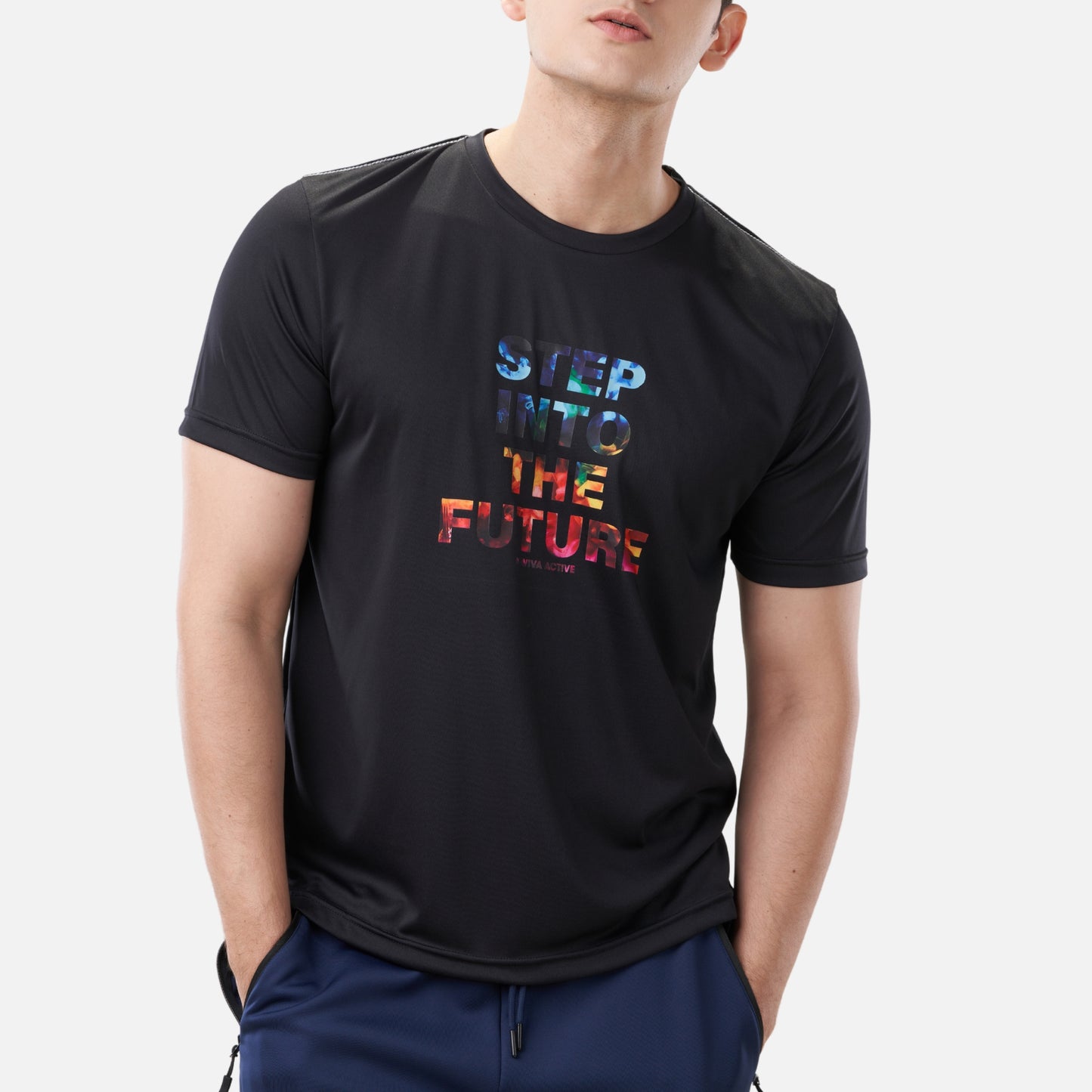 Aviva Men's Graphic Short Sleeve Tee (91-8045)