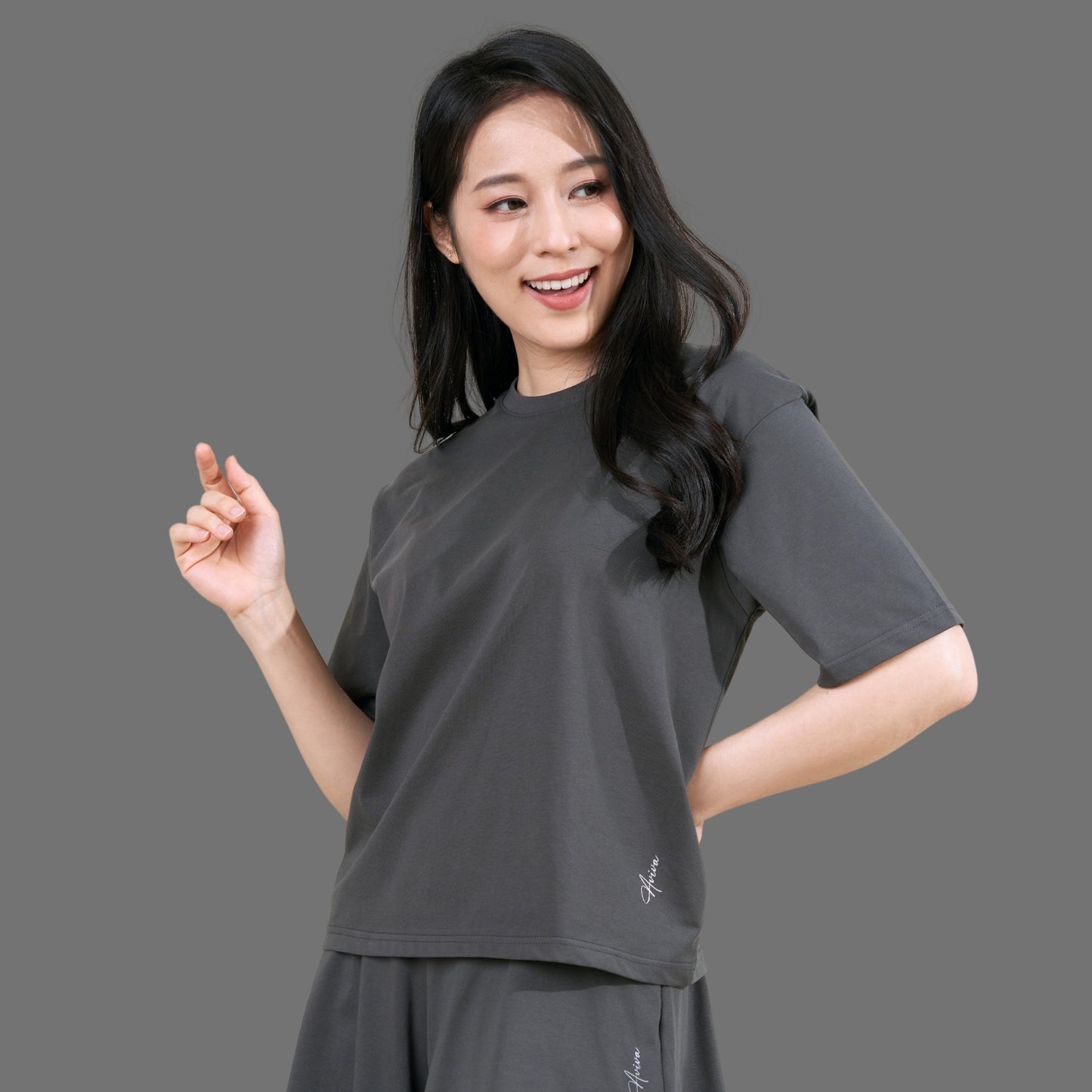 AVIVA A-LINE Lifestyle Cotton Elegance Women Oversize Tee (81-8120)