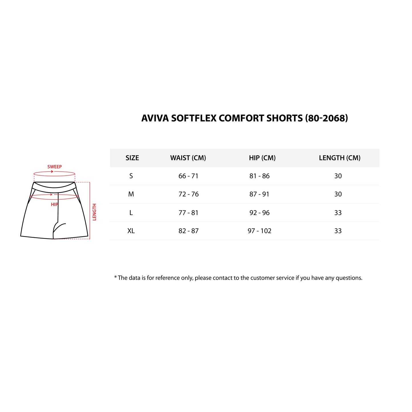 AVIVA SoftFlex Comfort Shorts (80-2068)
