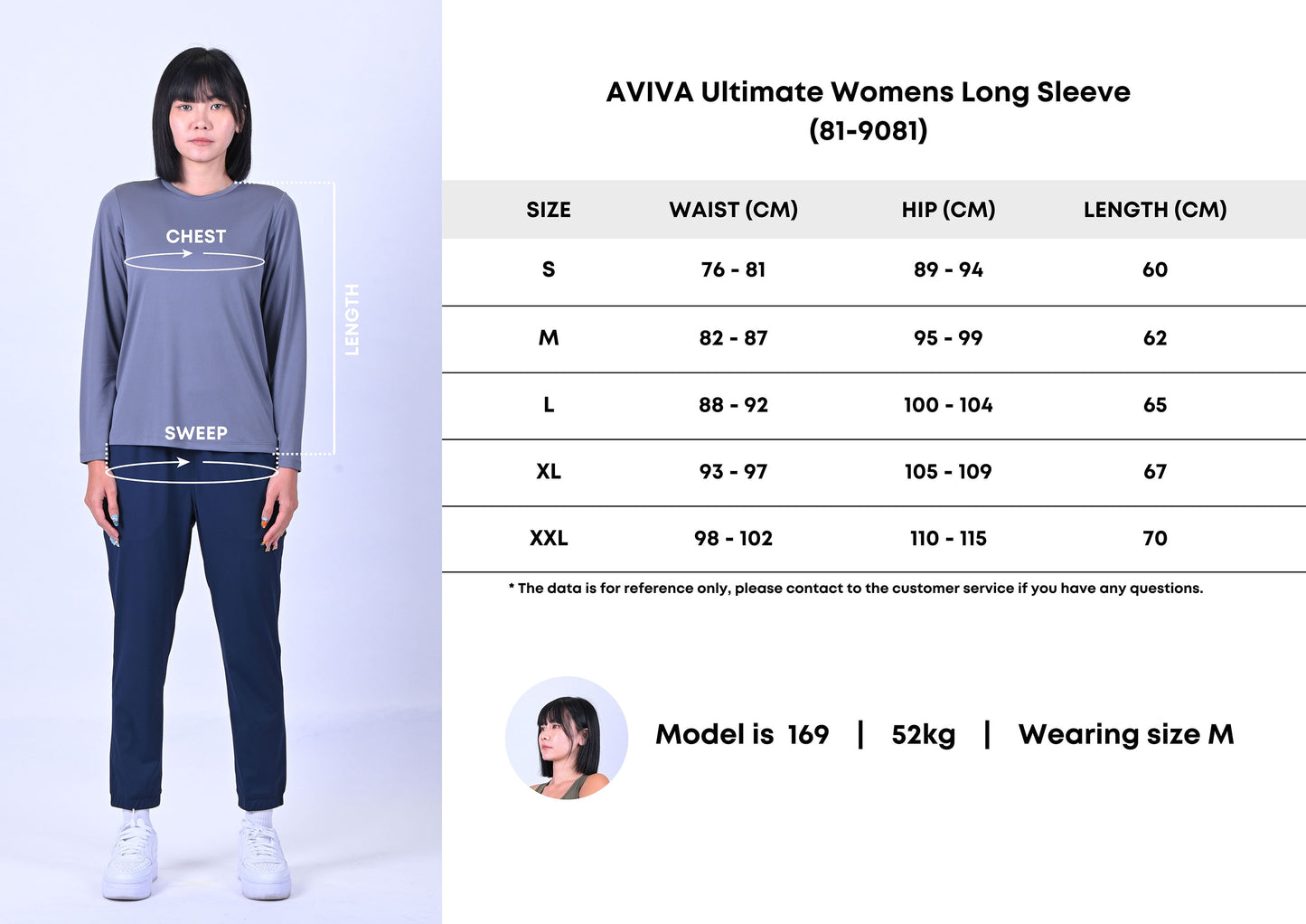 AVIVA Ultimate Womens Long Sleeve (81-9081)