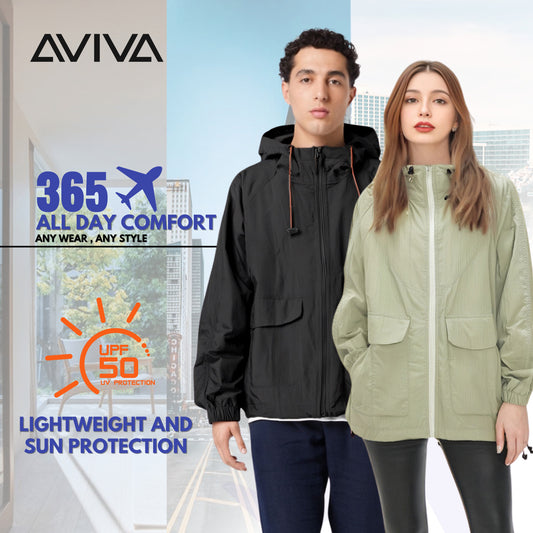【S - XXL】AVIVA All Day Comfort Unisex Windbreaker (81-10064)