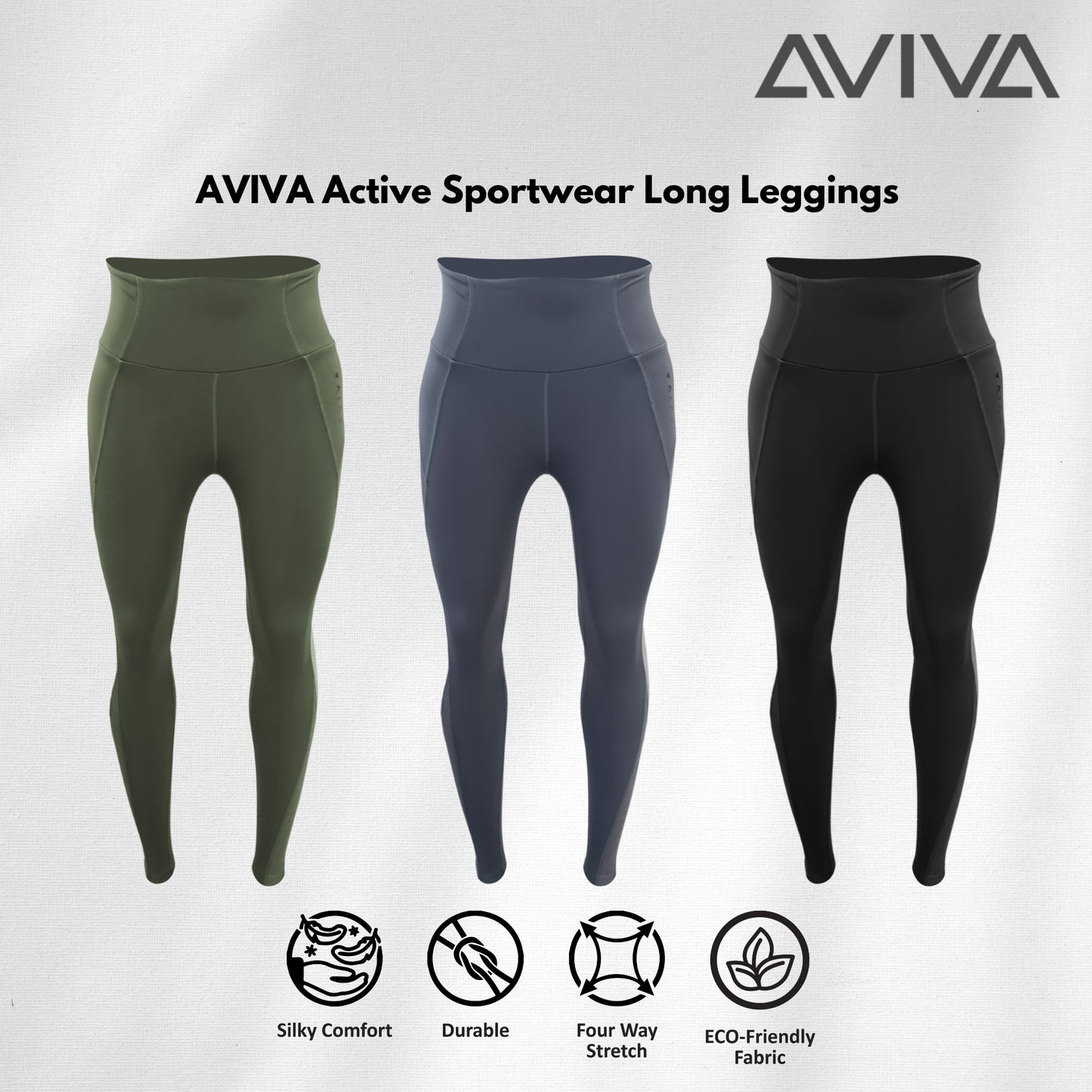 AVIVA Active Sportwear Long Leggings (81-4206)