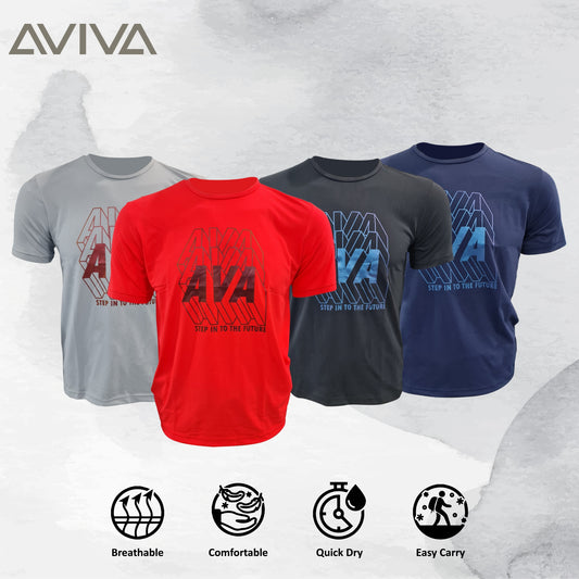 AVIVA Men's Minimalist Short Sleeve Tee (91-8082)