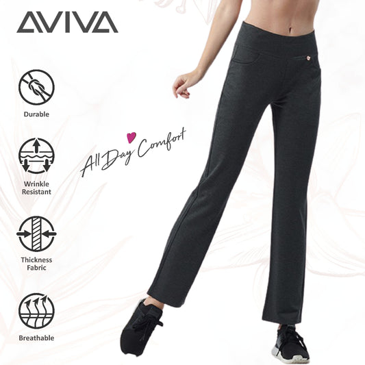 AVIVA Calla Straight Cut Women's Long Pants (86-4155)
