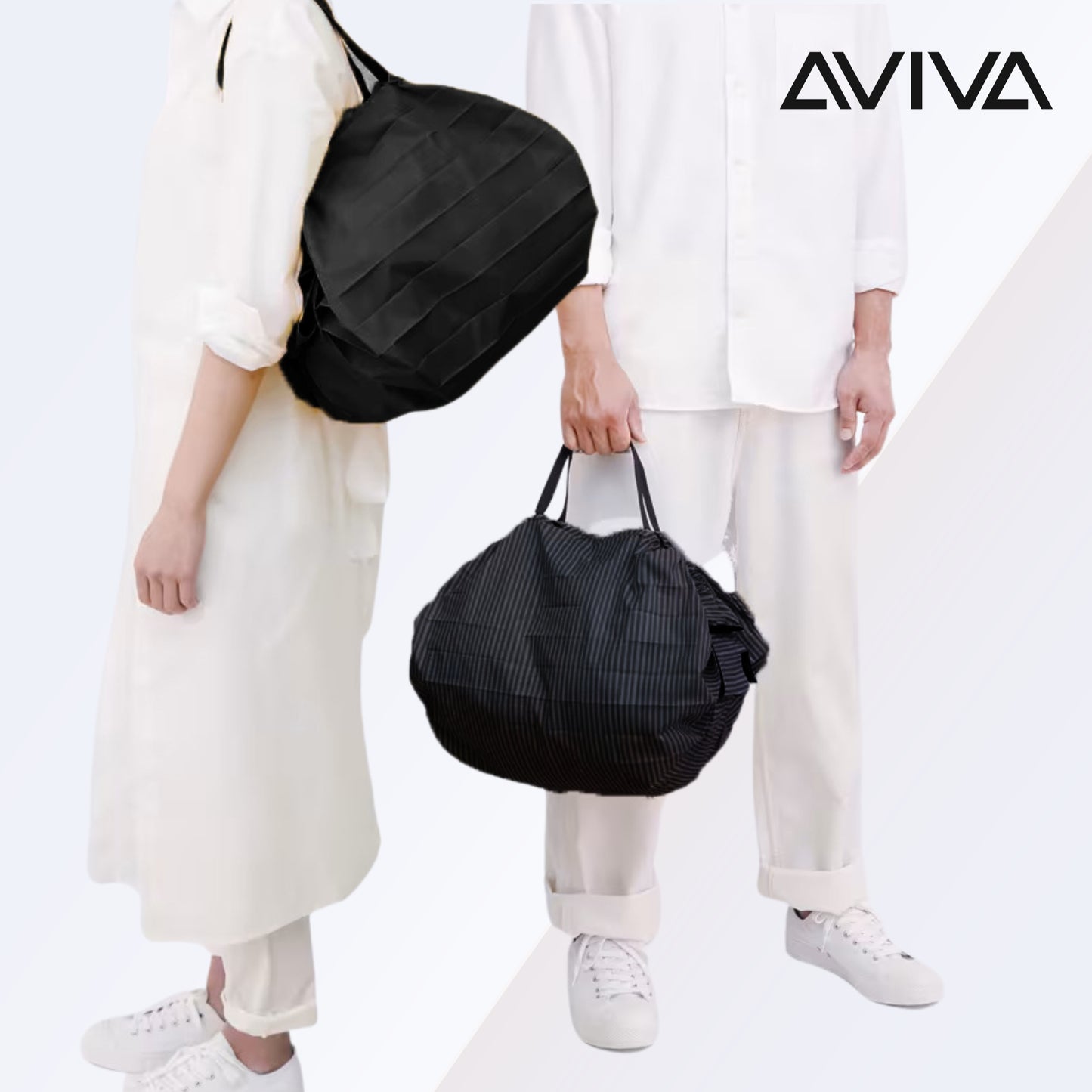 AVIVA Foldable Reusable Shopping Bags (83-1508)