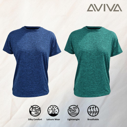 AVIVA Comfortable & Soft Women's Short Sleeve Top (80-8104)
