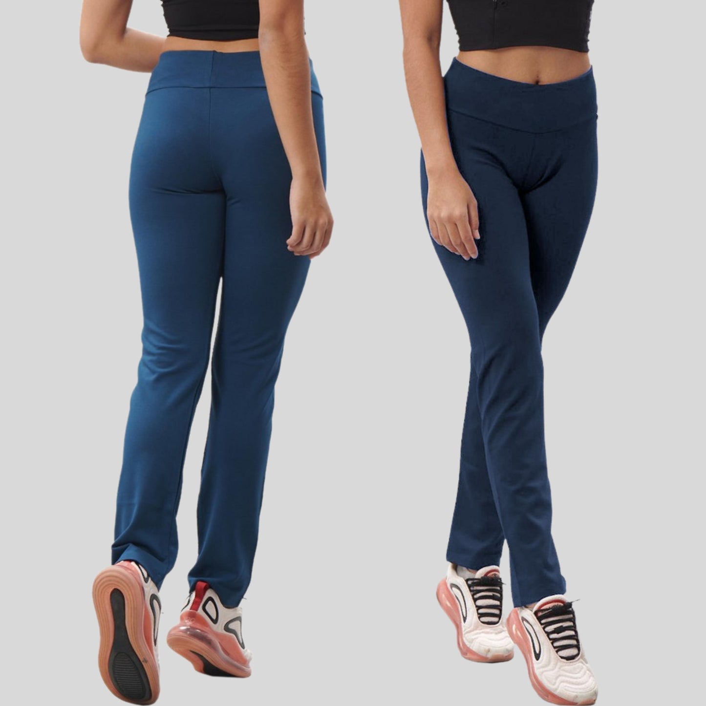 Aviva Brigitte Full Length Straight Cut Pants (86-0025)