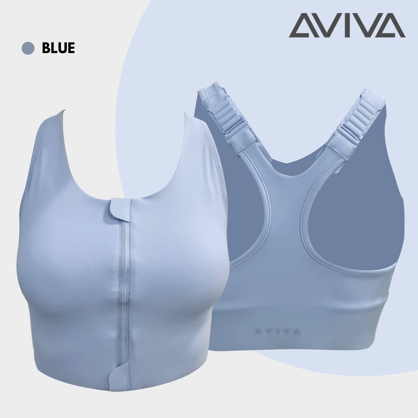 AVIVA Maximum Adjustable & Comfortable Sport Bra (81-6125)