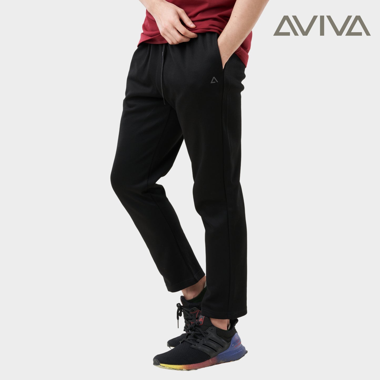 AVIVA Caleb Wide Fit Relaxed Pants ( 91-4033 )