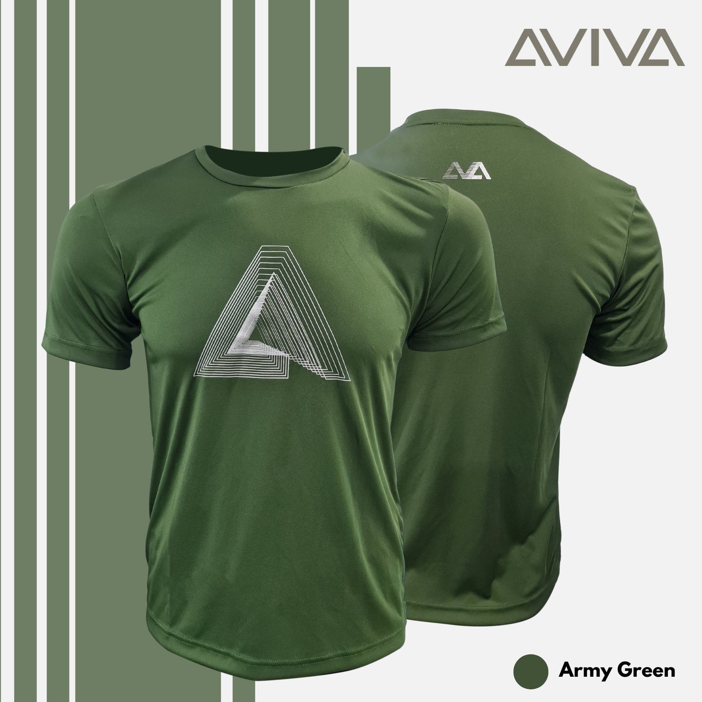 Aviva Men's Minimalist Short Sleeve Tee (91-8080)