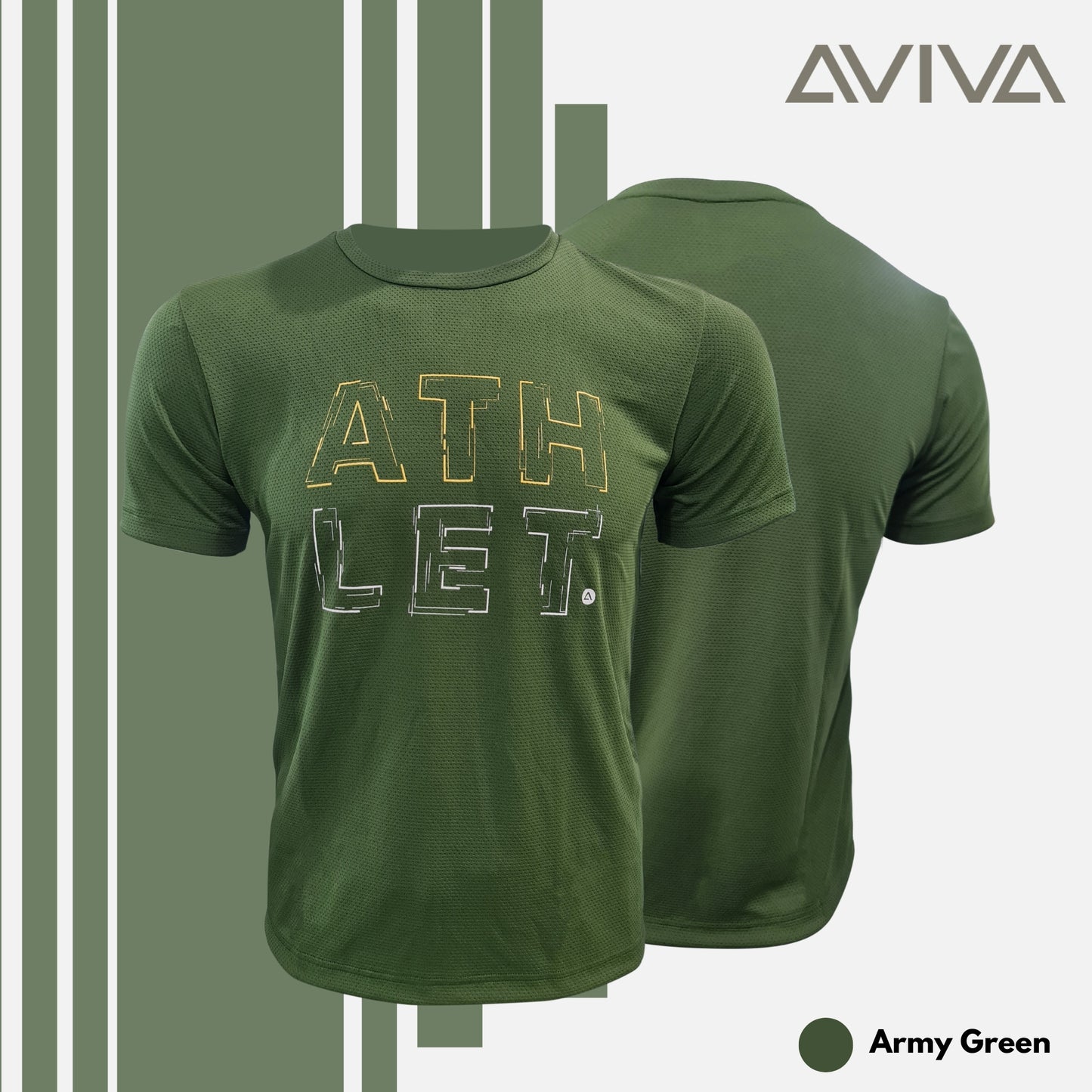 Aviva Men's Minimalist Short Sleeve Tee (91-8081)