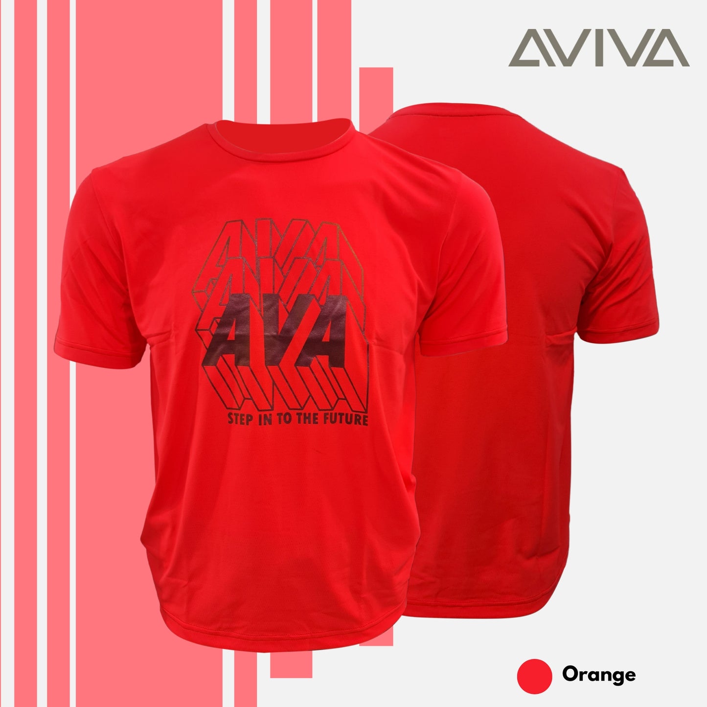 AVIVA Men's Minimalist Short Sleeve Tee (91-8082)