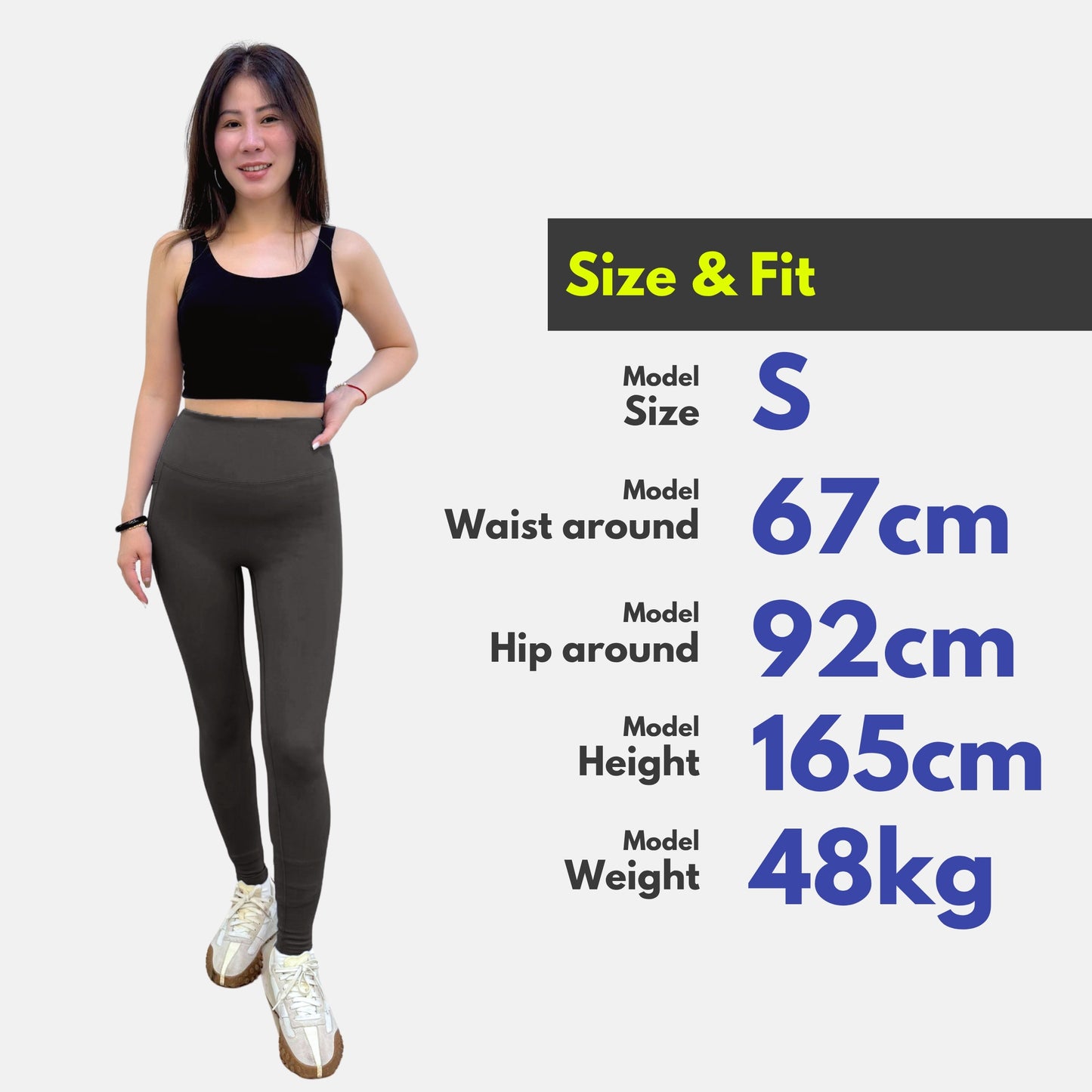 AVIVA ANYWEAR2.0 3-IN-1 Women Full Length Pocket Leggings (81-4239)