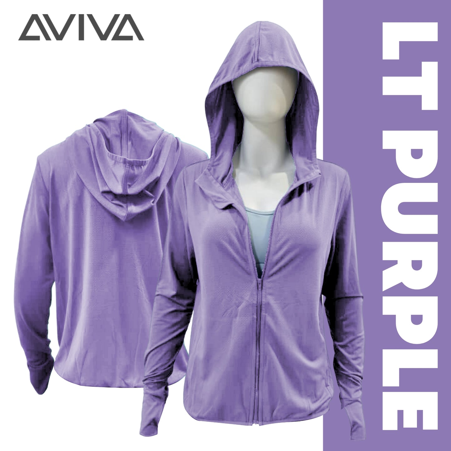 Aviva Mia Ultraviolet Ladies UV Long Sleeve Jacket (81-10055)