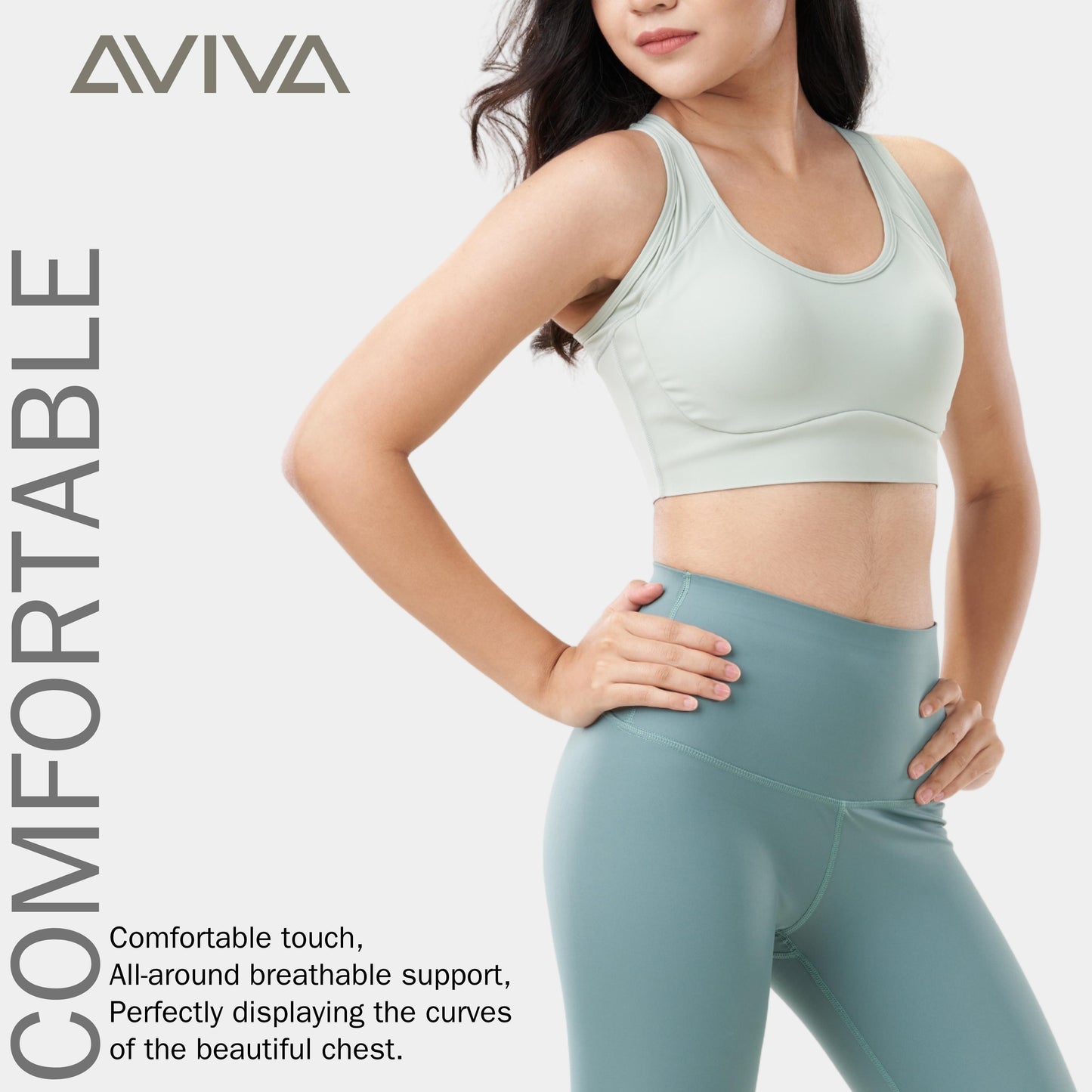 AVIVA ShapeUP Adjustable & Comfortable sport bra (81-6107)