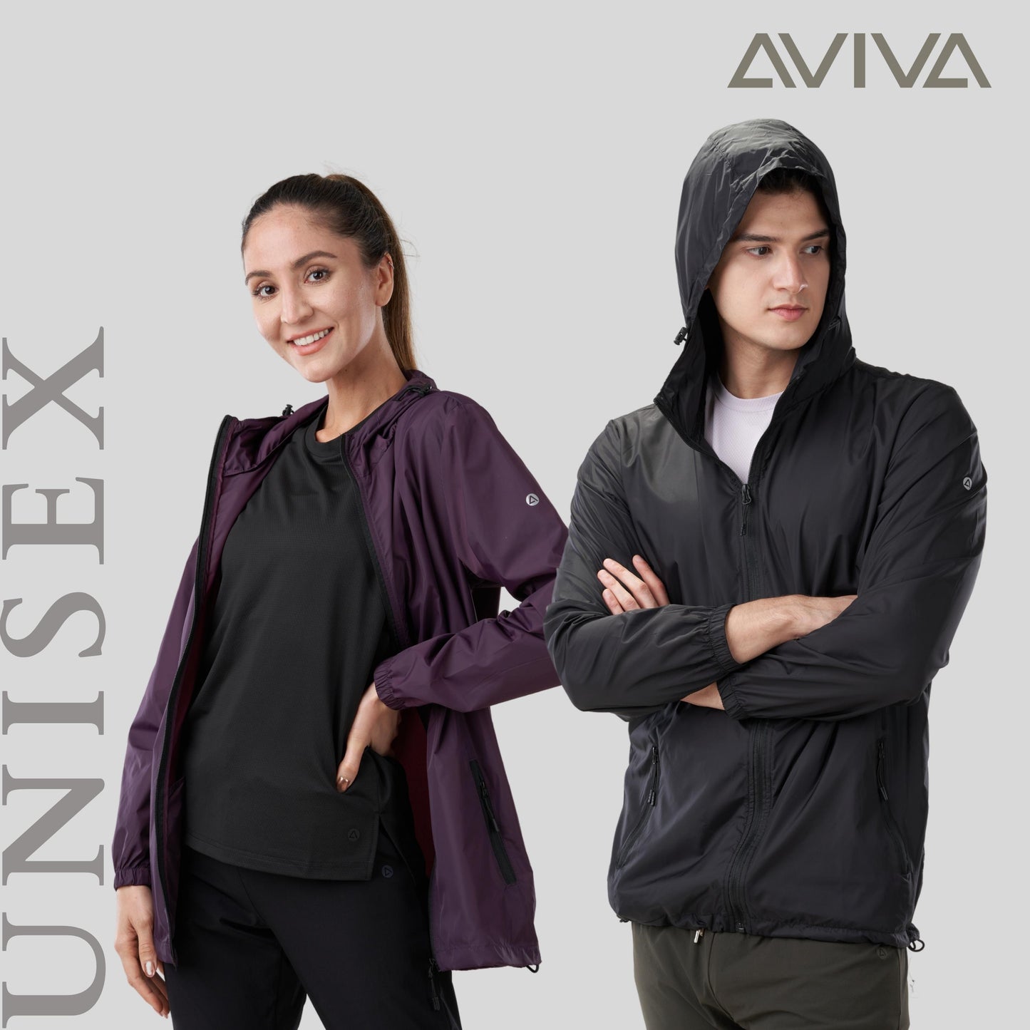 AVIVA High Performance Unisex UV Protection Windbreaker (81-10054)