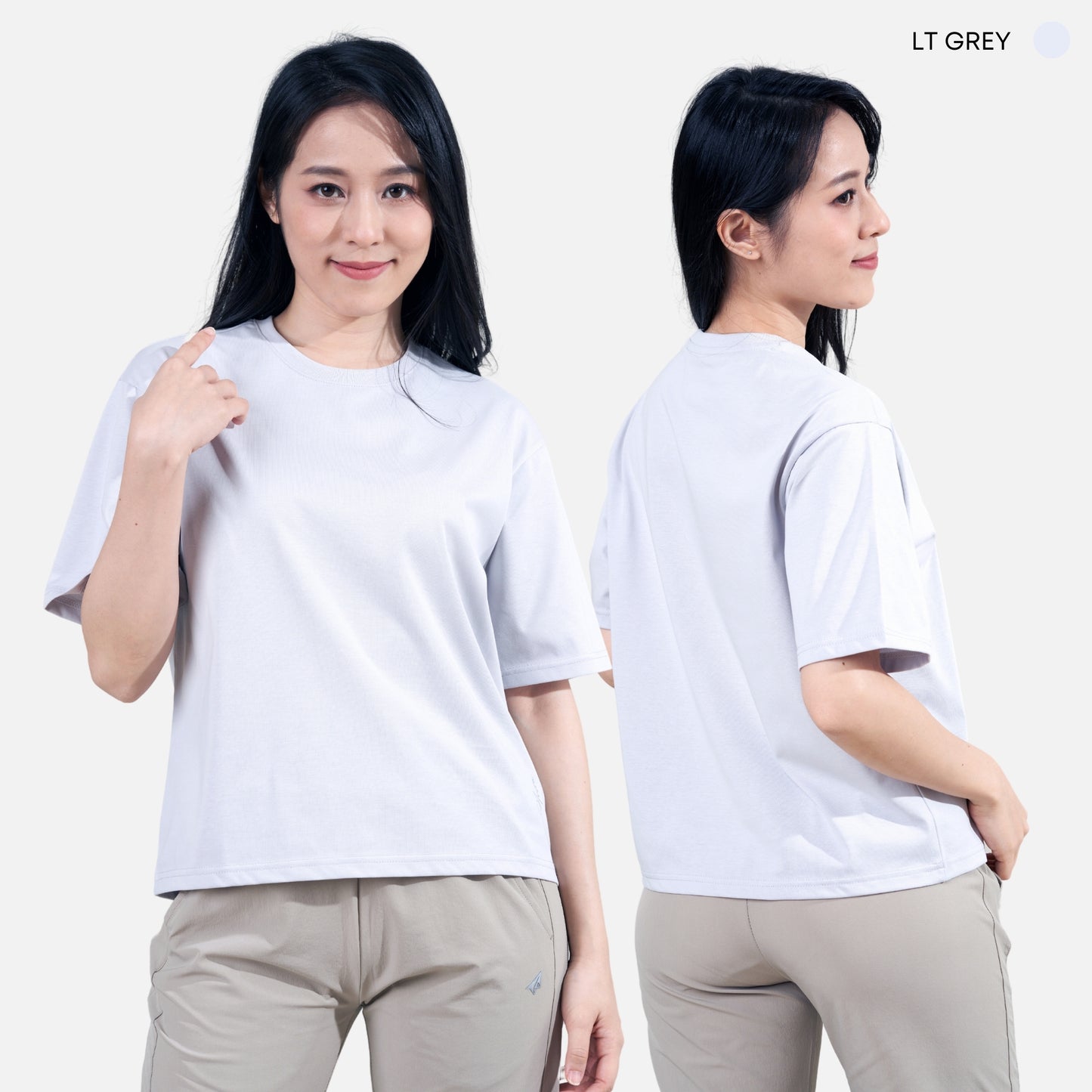 AVIVA A-LINE Lifestyle Cotton Elegance Women Oversize Tee (81-8120)