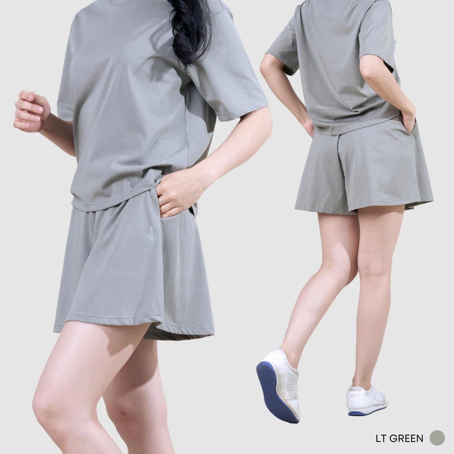 AVIVA A-LINE Lifestyle Cotton Elegance Women relaxed fit short pant (81-2067)