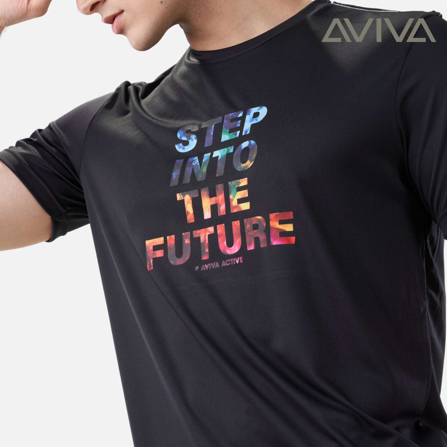 Aviva Men's Graphic Short Sleeve Tee (91-8045)