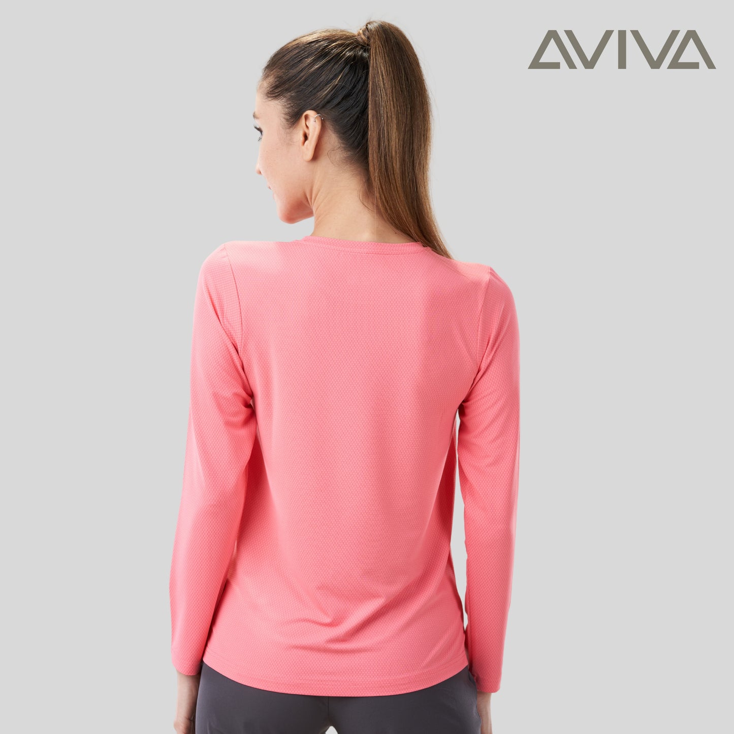 AVIVA UV Protection Women Long Sleeve Microfiber Tee ( 81-9071 )