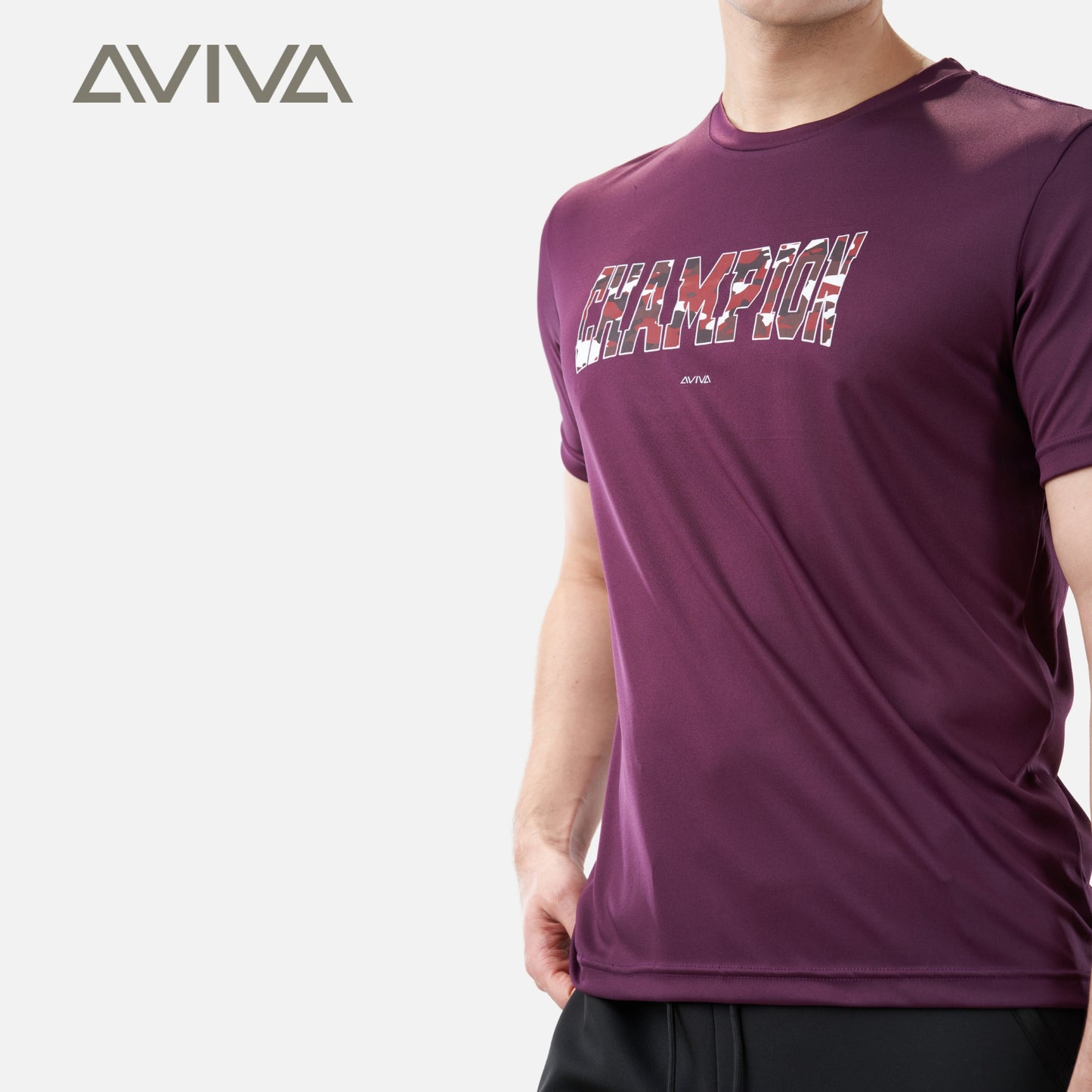 AVIVA Men's Graphic Short Sleeve Tee (91-8046)