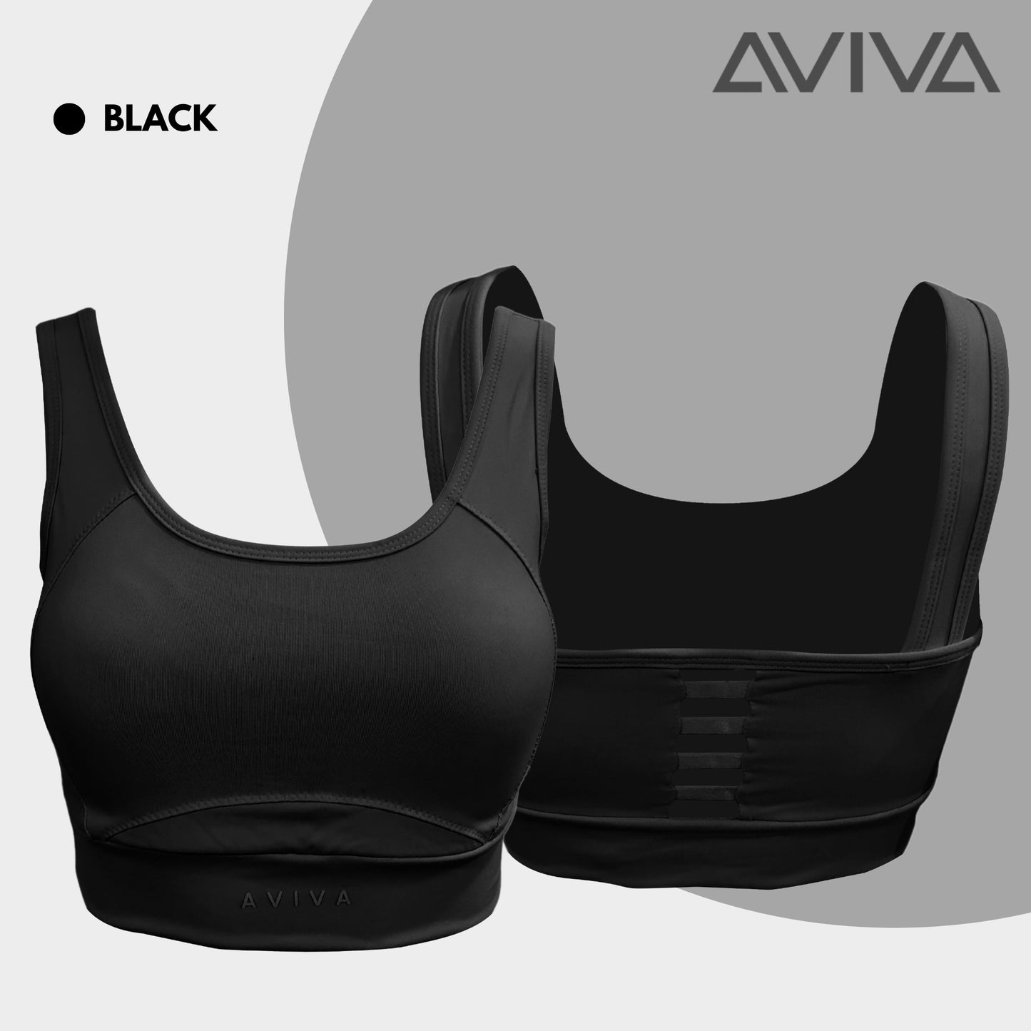AVIVA Active Gym Soft & Comfortable Sport Bra (81-6122)