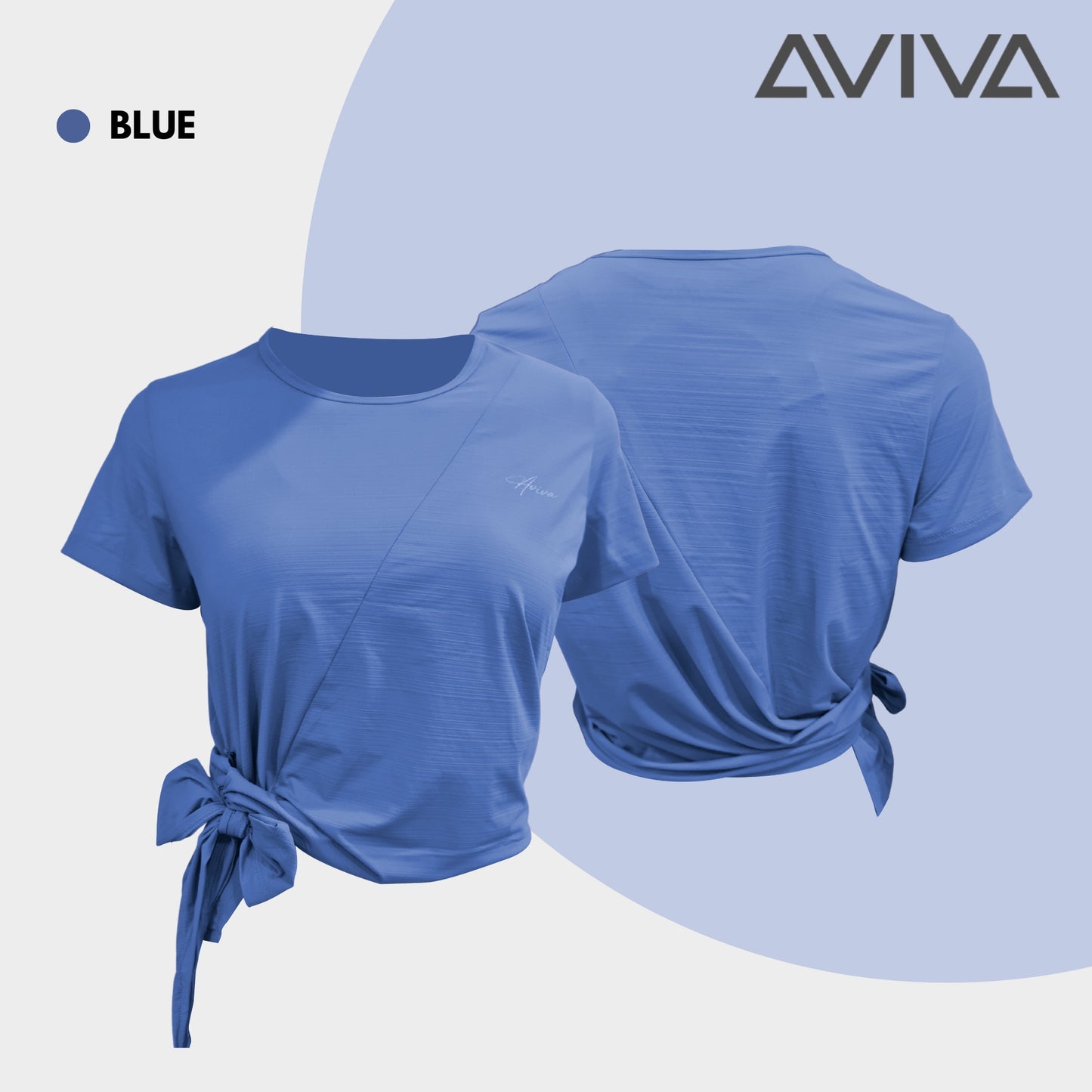AVIVA Active Soft & Comfortable Short Sleeve Tee (81-8108)
