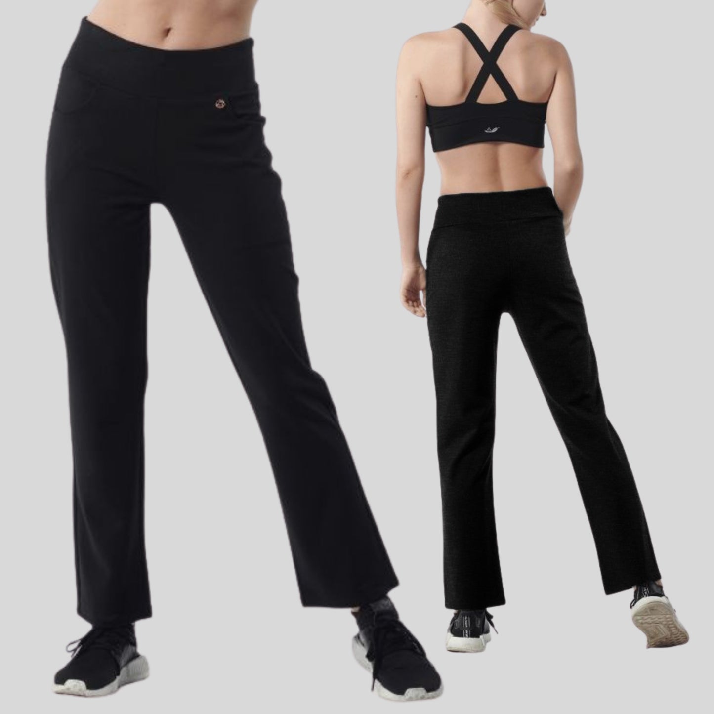 AVIVA Kendra Full Length Straight Cut Women's Long Pants (86-4025)