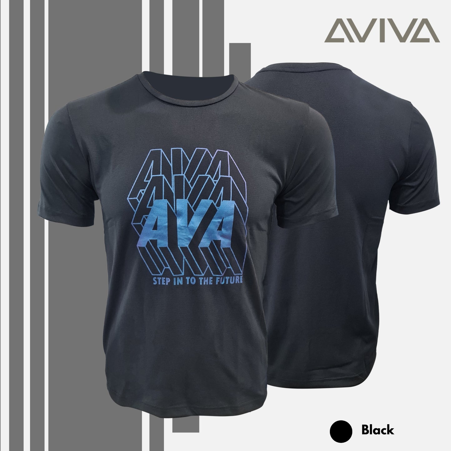 AVIVA Men's Minimalist Short Sleeve Tee (91-8082)