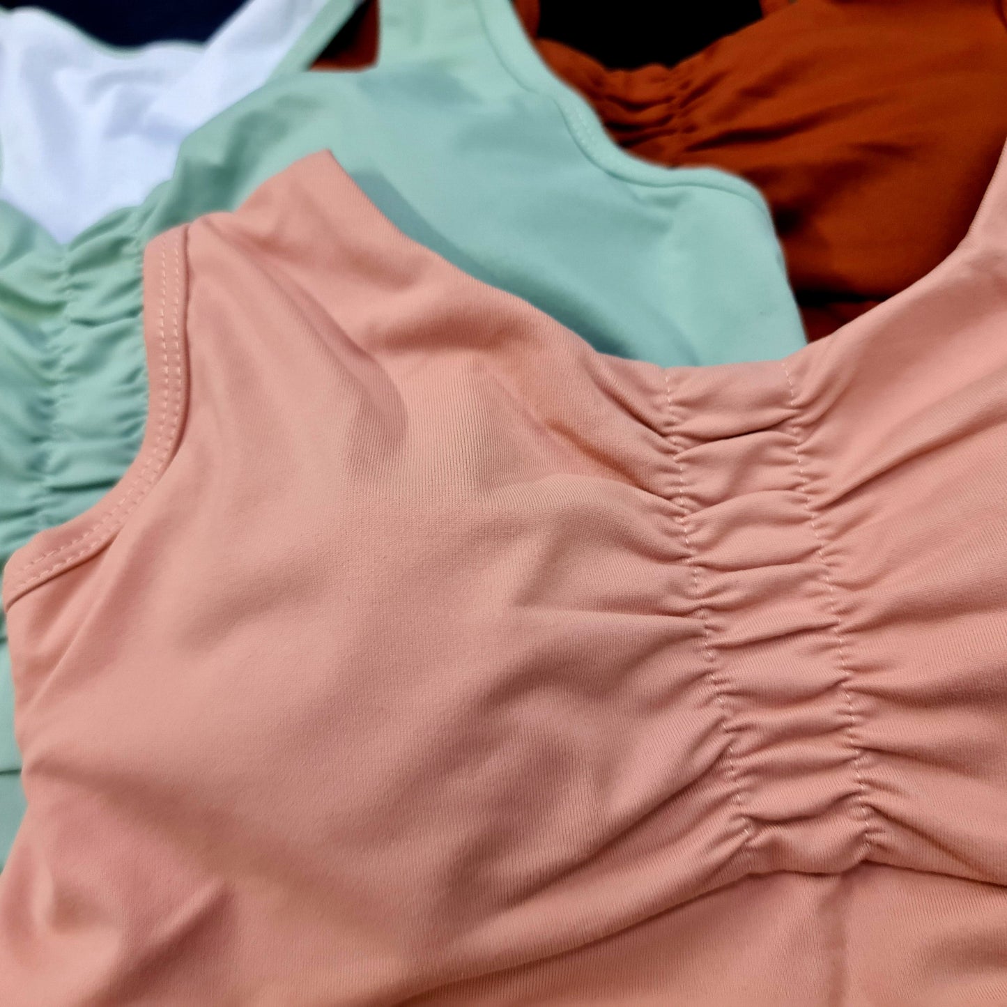 AVIVA Active Sport Wrinkle Design Sport Bra (81-6121)