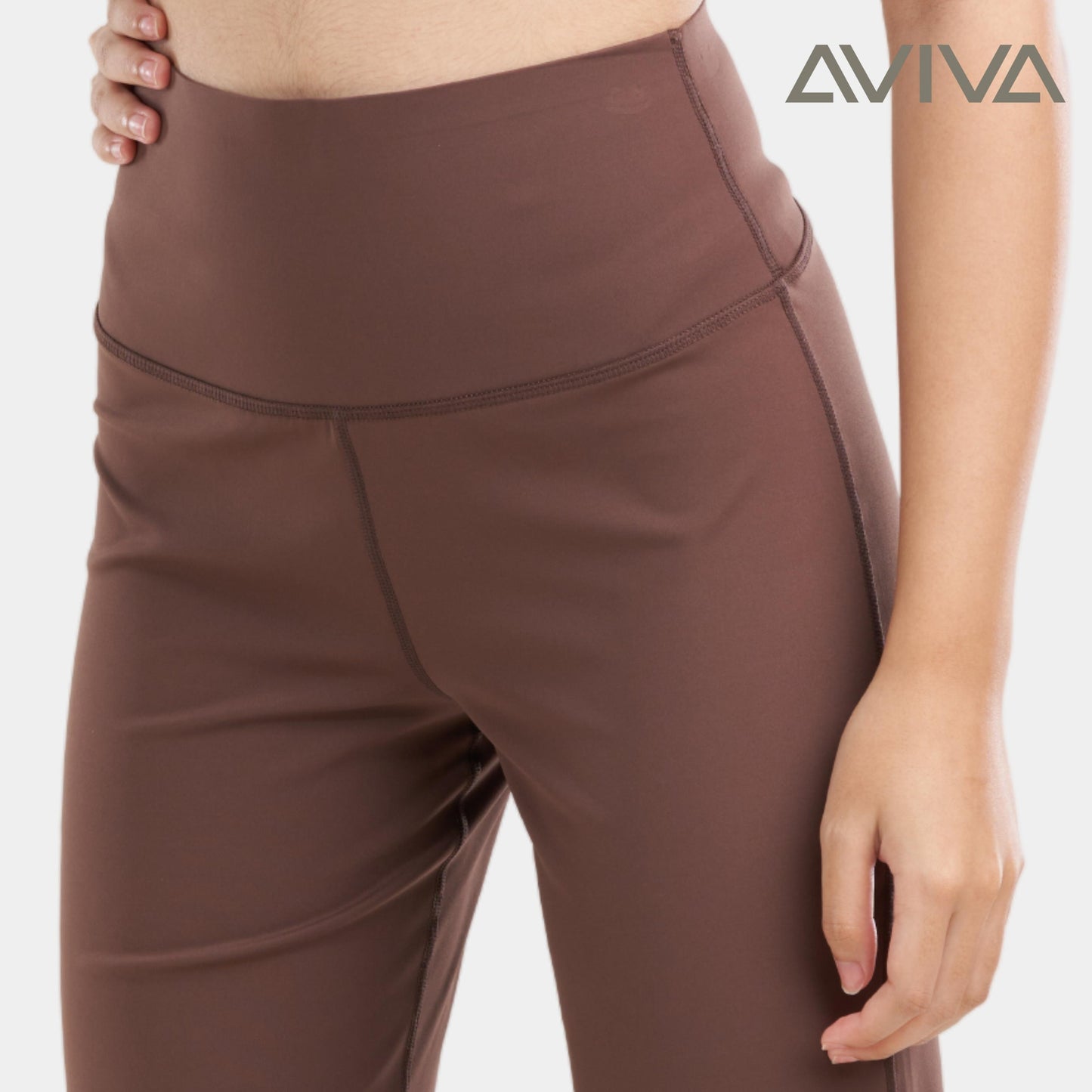 AVIVA Maximum Tummy Control Straight Cut Long Pants (81-4190)