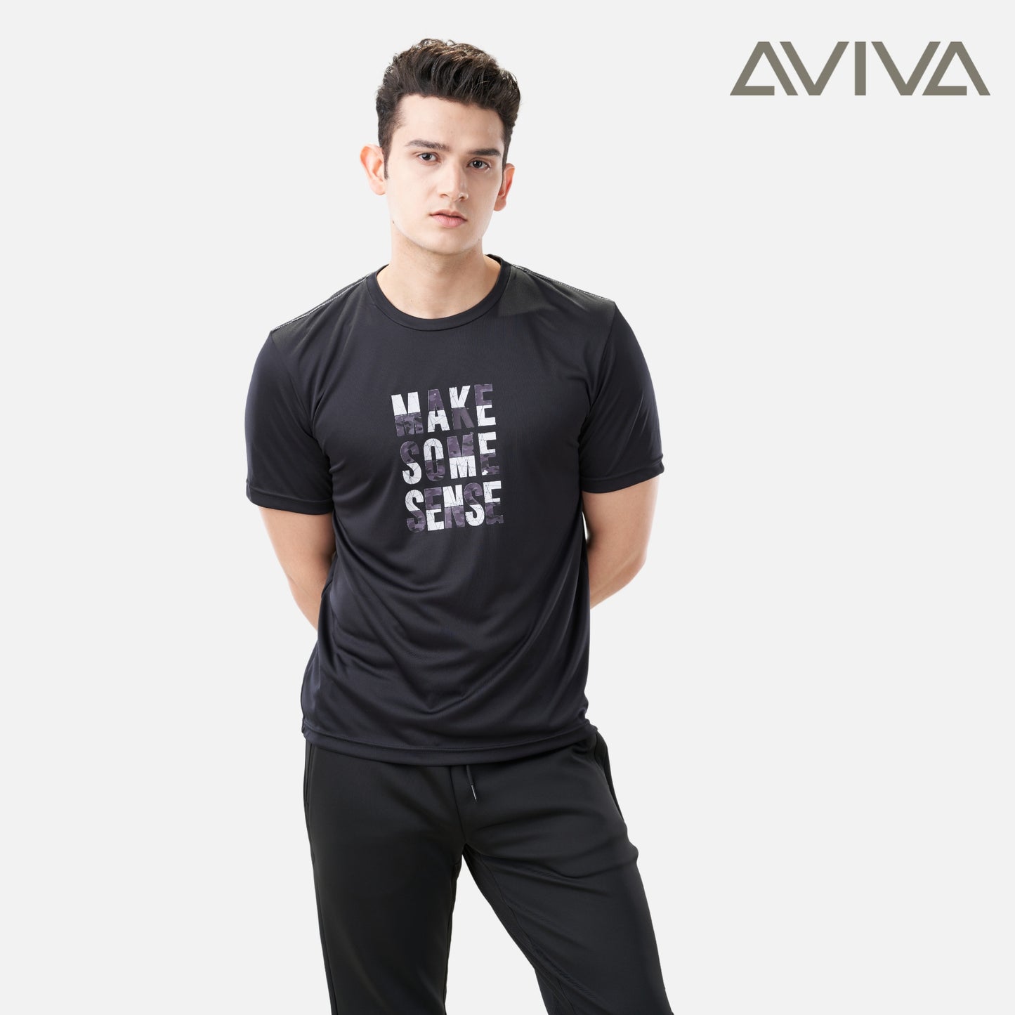 AVIVA Men's Graphic Short Sleeve Tee (91-8049)