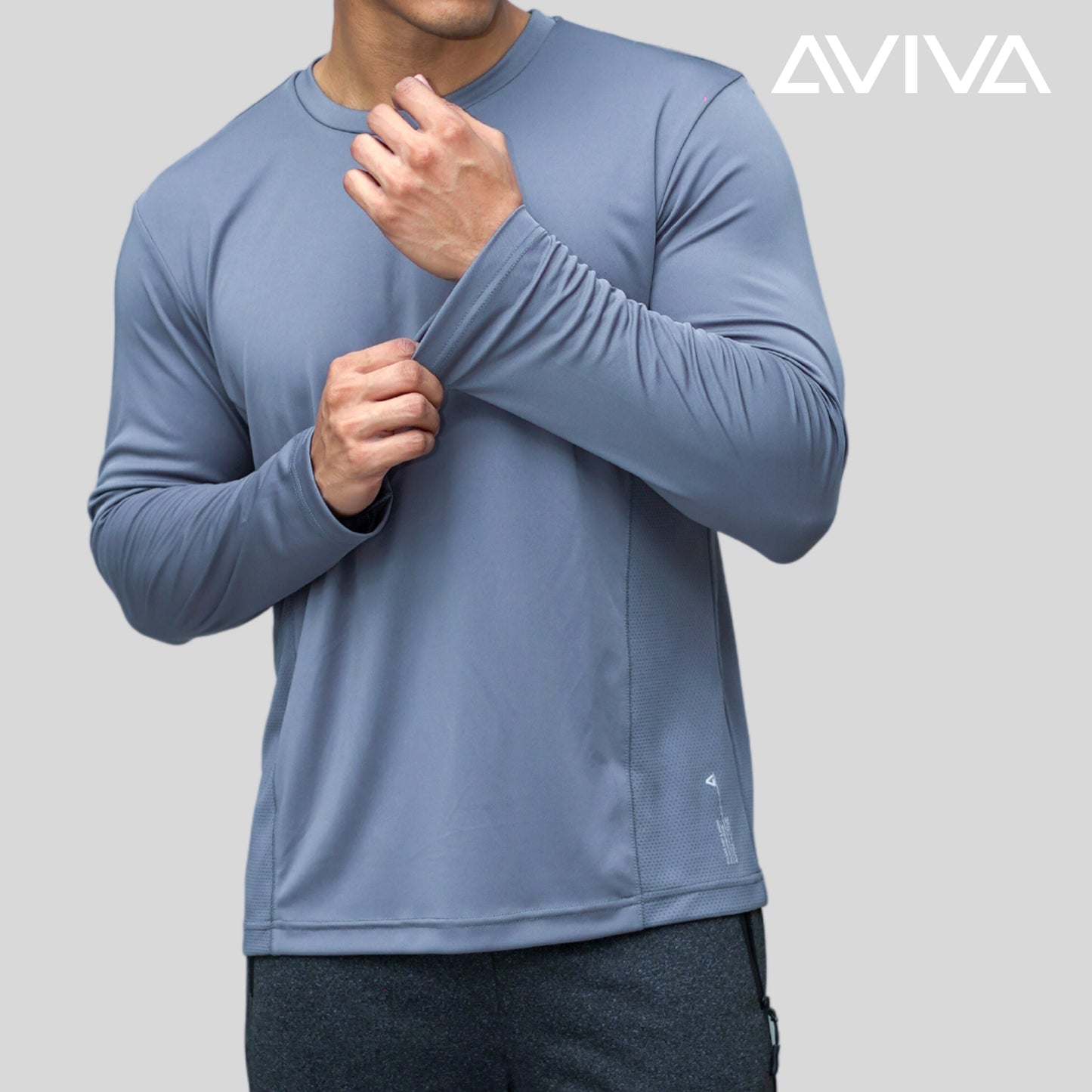 AVIVAMax Mens Long Sleeve Tee (91-9028)