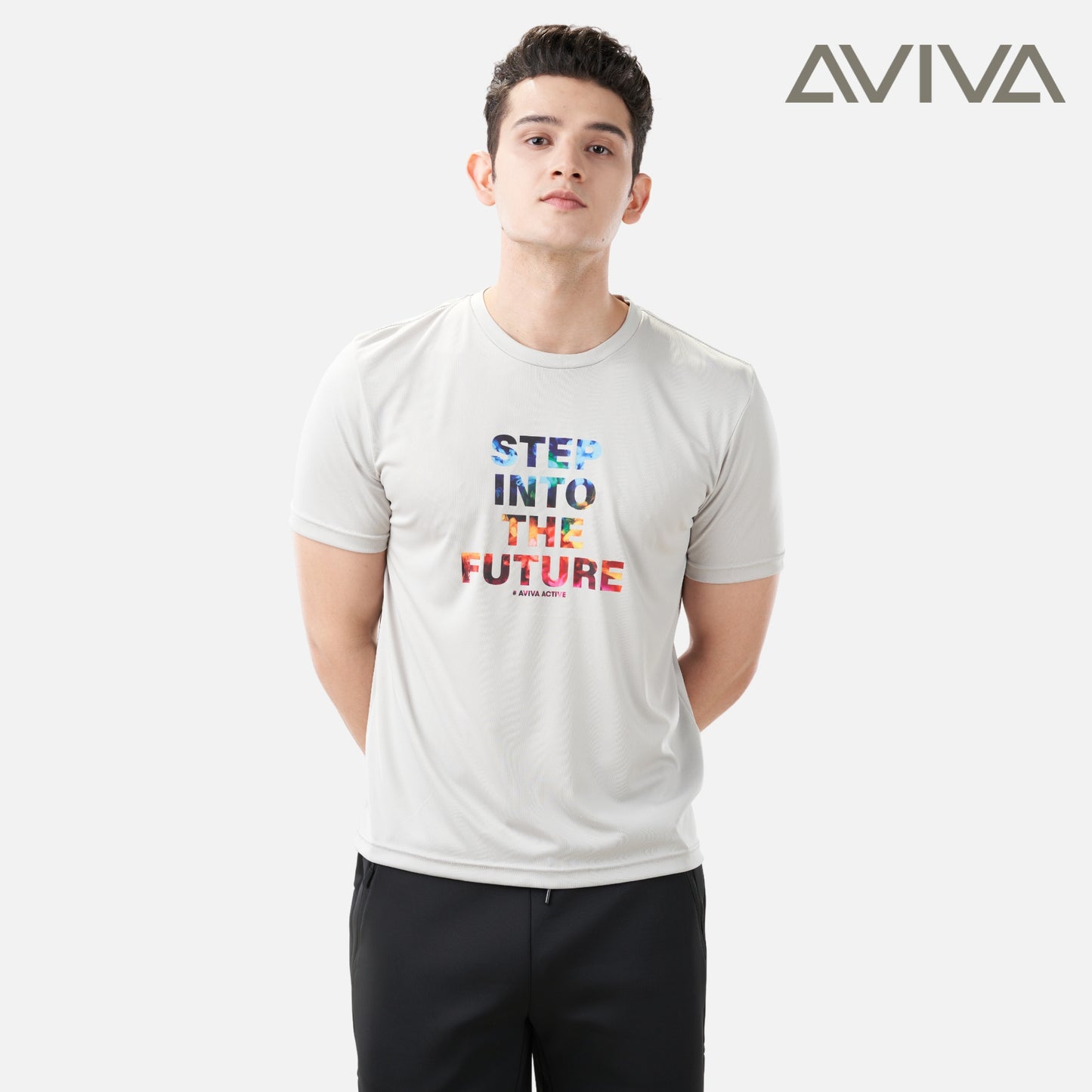 Aviva Men's Graphic Short Sleeve Tee (91-8045)