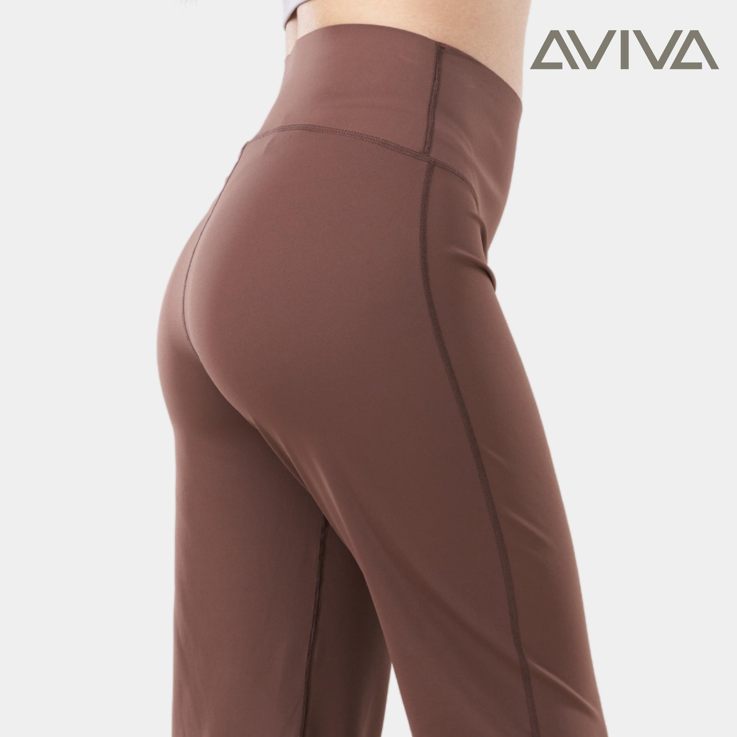 AVIVA Maximum Tummy Control Straight Cut Long Pants (81-4190)