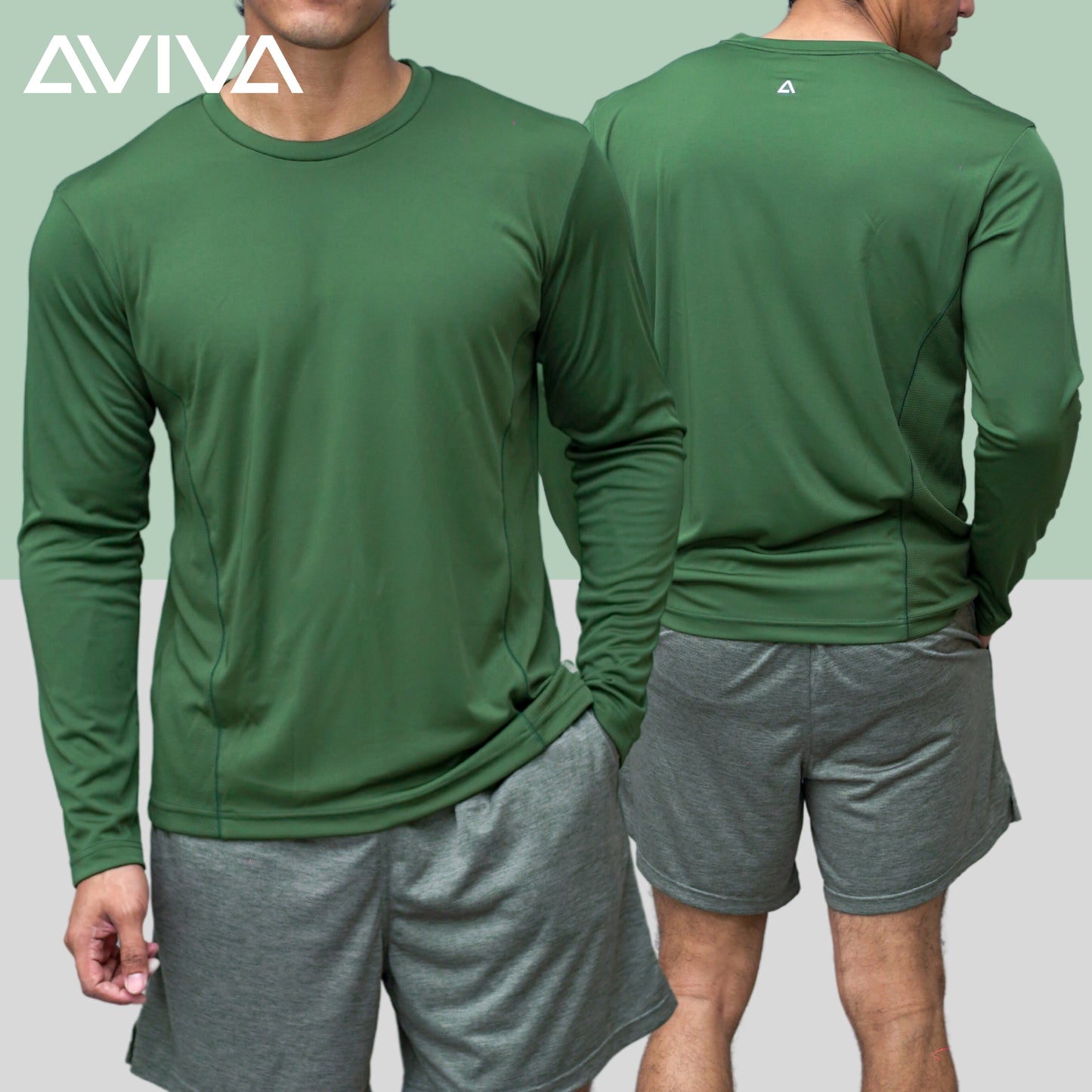 AVIVAMax Mens Long Sleeve Tee (91-9028)