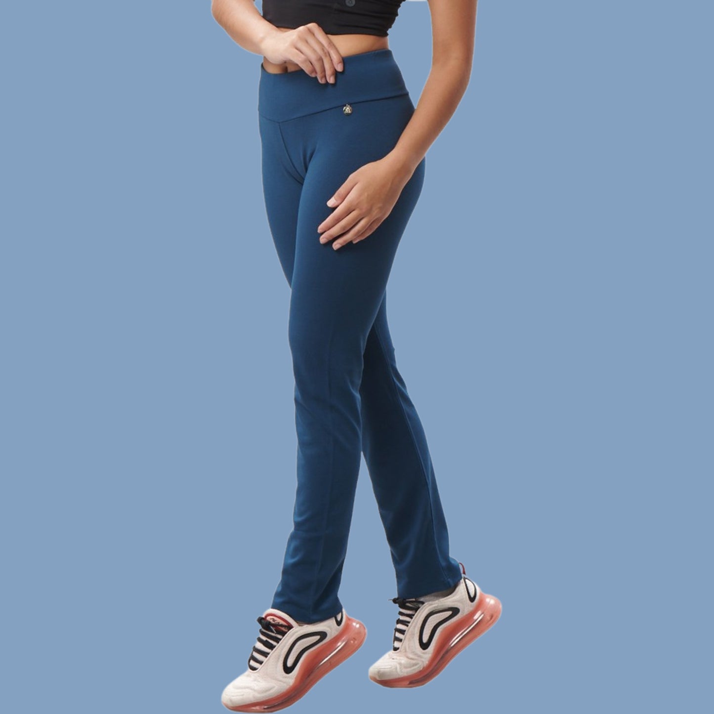 Aviva Brigitte Full Length Straight Cut Pants (86-0025)