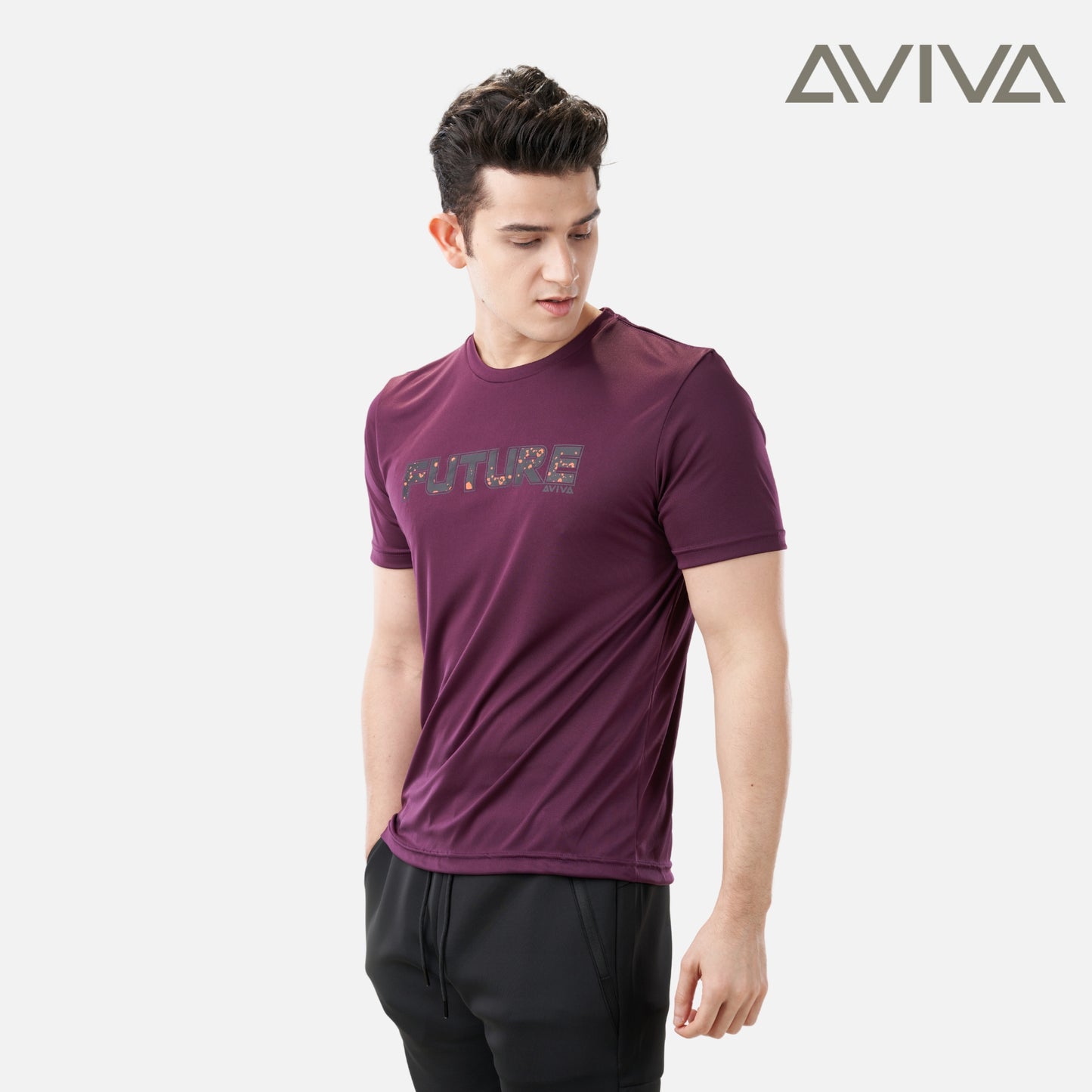AVIVA Men's Graphic Short Sleeve Tee (91-8050)