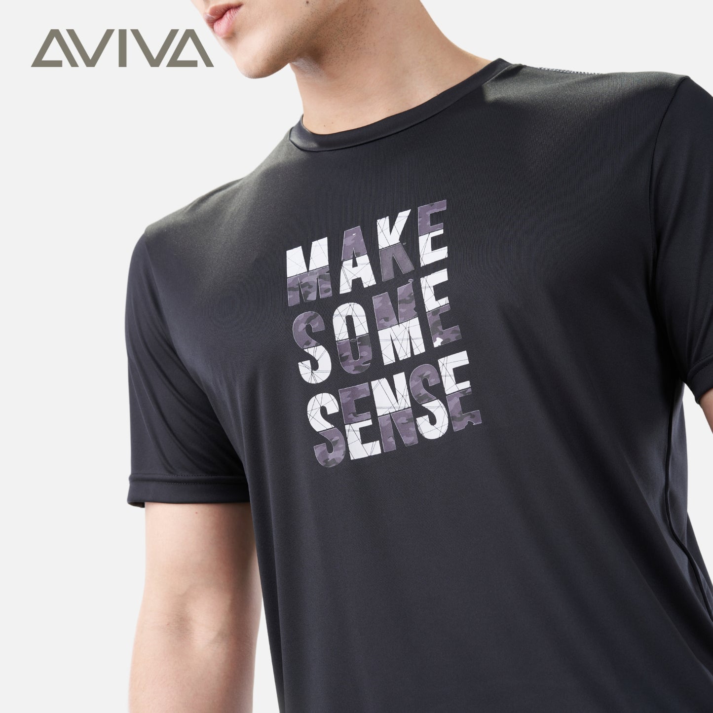 AVIVA Men's Graphic Short Sleeve Tee (91-8049)