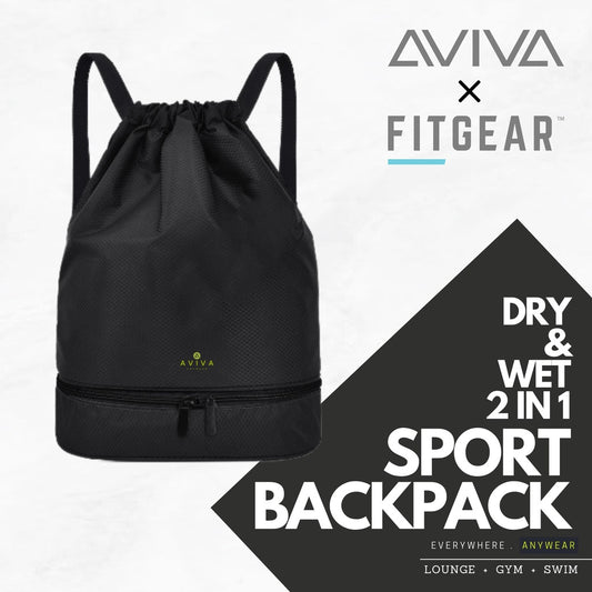 Anywear Dry & Wet 2 In 1 Sport Backpack (1486)