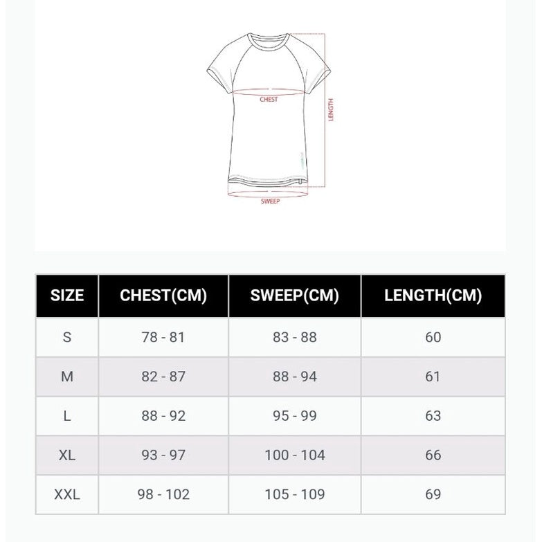 AVIVA Eva Raglan Microfiber UV Protection Multi-Function Short Sleeve Tops (80-8082)