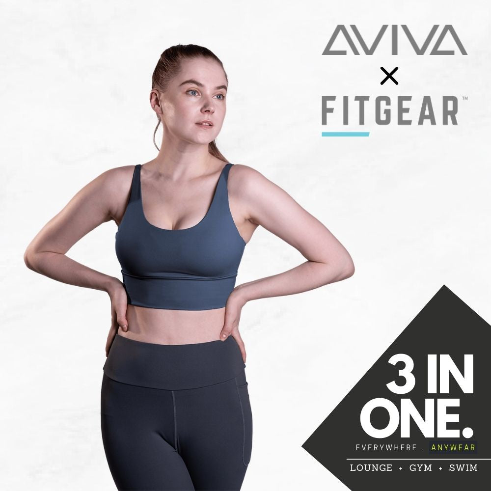 AVIVA 3 In 1 Sports Bra 81 6102 AVIVA ACTIVE