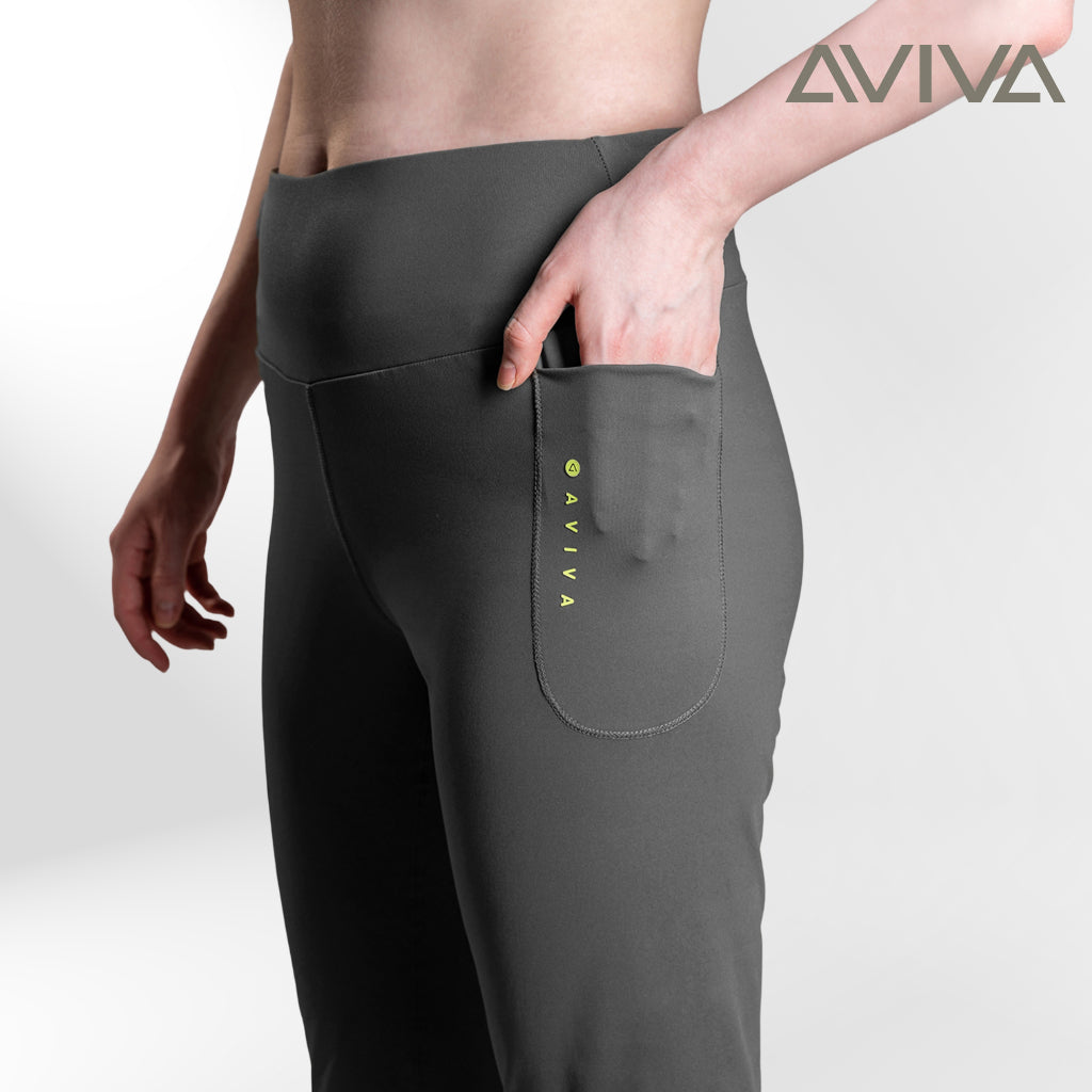 AVIVA 3 In 1 Women Straight Cut Pocket Leggings (81-4179)