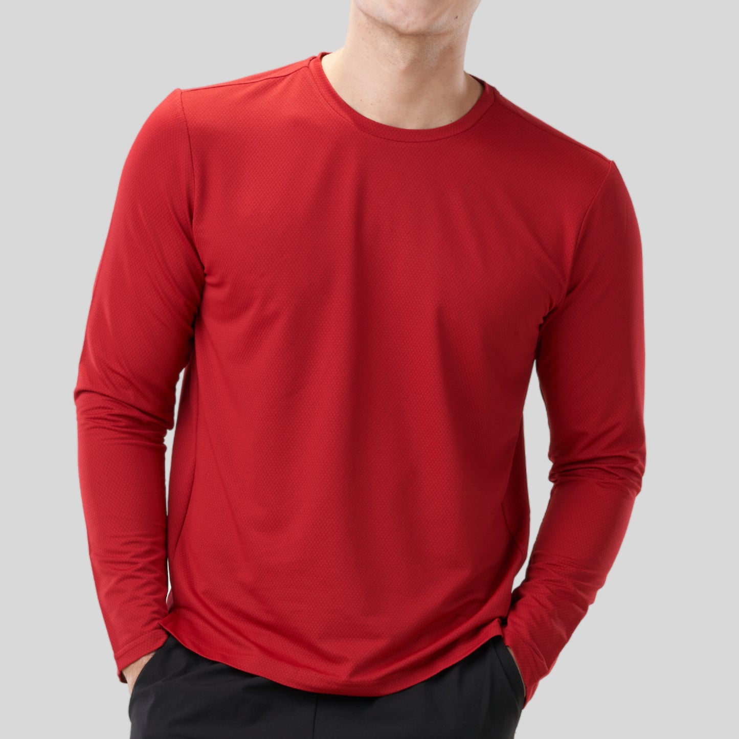 AVIVA UV Protection Men Long Sleeve Microfiber Tee ( 91-9026 )