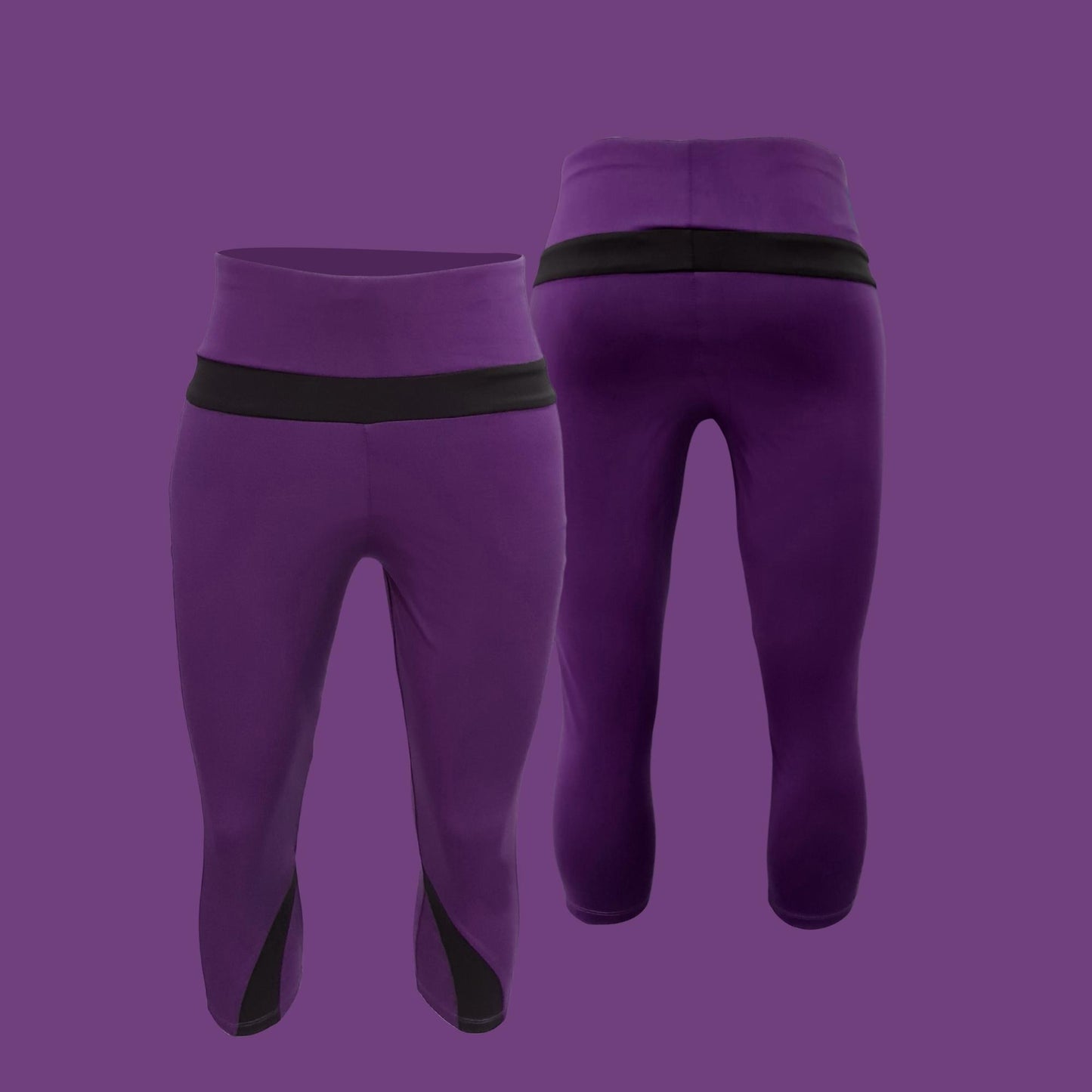 AVIVA Sany Comfortable And Soft Capri Tight Pants (80-3129)