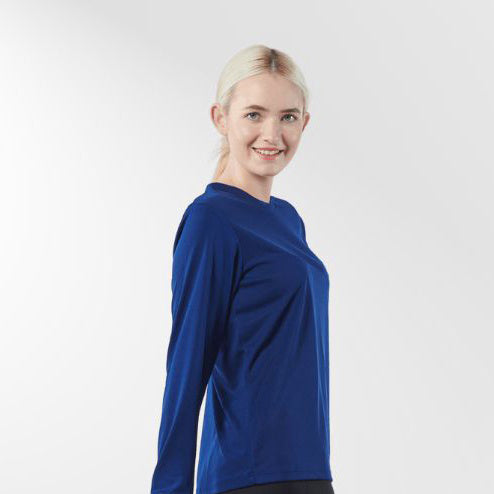 AVIVA Veronica Long Sleeve Active Microfiber Tee (80-9055)