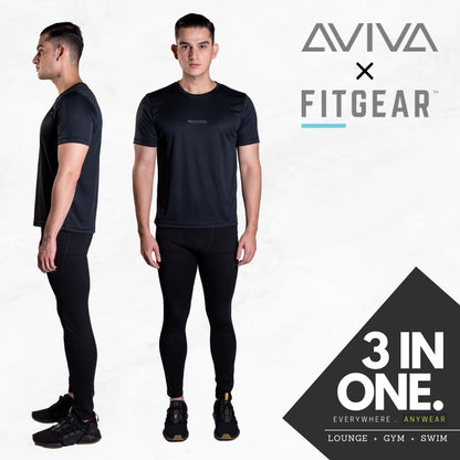 AVIVA 3-in-1 Men Compression Leggings (91-4005)
