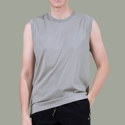 AVIVA A-LINE Lifestyle Cotton Elegance Men Sleeveless Tee (91-7008)